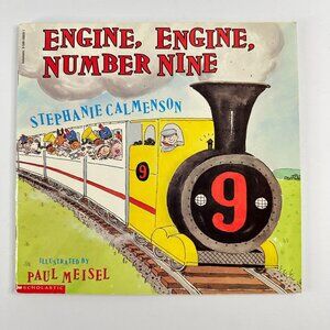2/$6 Engine, Engine, Number Nine book by Stephanie Calmenson (Paperback)